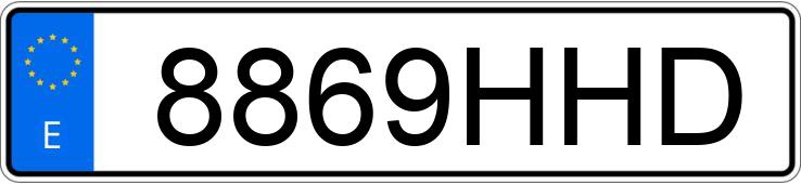 Numer rejestracyjny 8869HHD posiada VOLKSWAGEN TOUAREG Numer rejestracyjny 8869HHD posiada VOLKSWAGEN TOUAREG