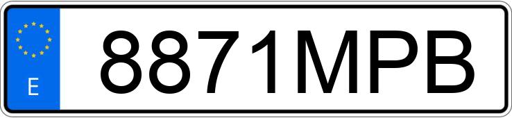 Numer rejestracyjny 8871MPB posiada MERCEDES GLA (247)