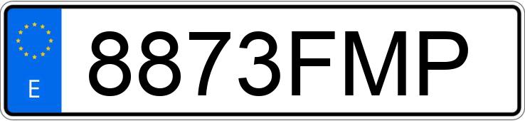 Numer rejestracyjny 8873FMP posiada CHEVROLET-GM NUBIRA 1.8 CDX SW