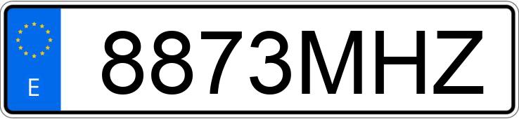 Numer rejestracyjny 8873MHZ posiada SKODA KODIAQ