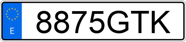 Numer rejestracyjny 8875GTK posiada TOYOTA HILUX