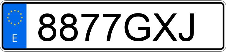 Numer rejestracyjny 8877GXJ posiada ALFA ROMEO GIULIETTA Numer rejestracyjny 8877GXJ posiada ALFA ROMEO GIULIETTA