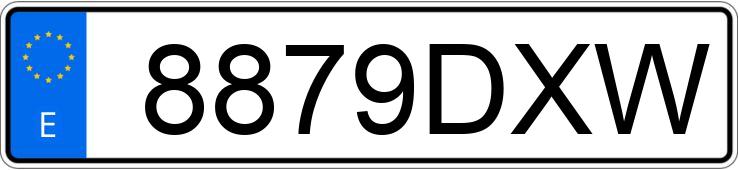 Numer rejestracyjny 8879DXW posiada SEAT LEON Numer rejestracyjny 8879DXW posiada SEAT LEON