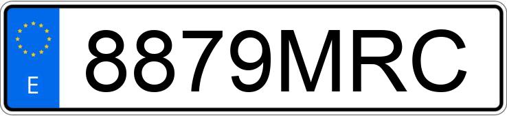 Numer rejestracyjny 8879MRC posiada HONDA CB 750 Numer rejestracyjny 8879MRC posiada HONDA CB 750