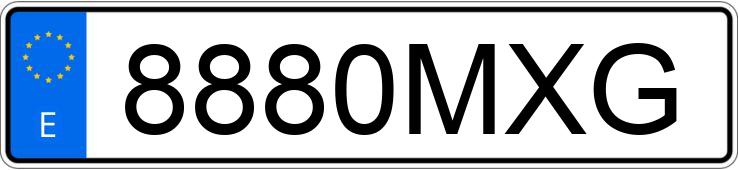 Numer rejestracyjny 8880MXG posiada VOLKSWAGEN GOLF Numer rejestracyjny 8880MXG posiada VOLKSWAGEN GOLF