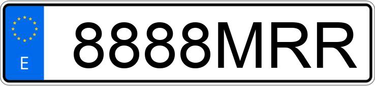 Numer rejestracyjny 8888MRR posiada SUZUKI SWIFT Numer rejestracyjny 8888MRR posiada SUZUKI SWIFT