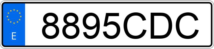 Numer rejestracyjny 8895CDC posiada BMW SERIE 3 Numer rejestracyjny 8895CDC posiada BMW SERIE 3