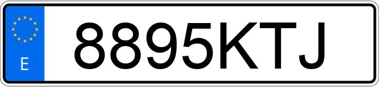 Numer rejestracyjny 8895KTJ posiada CITROEN BERLINGO Numer rejestracyjny 8895KTJ posiada CITROEN BERLINGO