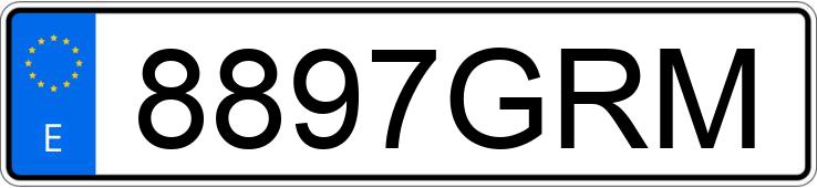 Numer rejestracyjny 8897GRM posiada MAZDA MAZDA6 Numer rejestracyjny 8897GRM posiada MAZDA MAZDA6