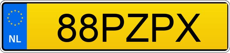 Numer rejestracyjny 88PZPX posiada VOLKSWAGEN TOURAN
