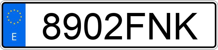 Numer rejestracyjny 8902FNK posiada MERCEDES S (220-221)