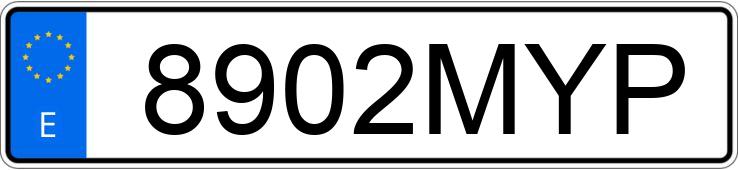 Numer rejestracyjny 8902MYP posiada NISSAN QASHQAI