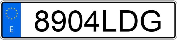 Numer rejestracyjny 8904LDG posiada MINI COUNTRYMAN