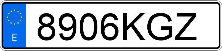 Numer rejestracyjny 8906KGZ posiada BMW I8 Numer rejestracyjny 8906KGZ posiada BMW I8