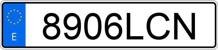 Numer rejestracyjny 8906LCN posiada MERCEDES A (177)