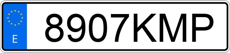 Numer rejestracyjny 8907KMP posiada MERCEDES GLE (166-292) Numer rejestracyjny 8907KMP posiada MERCEDES GLE (166-292)