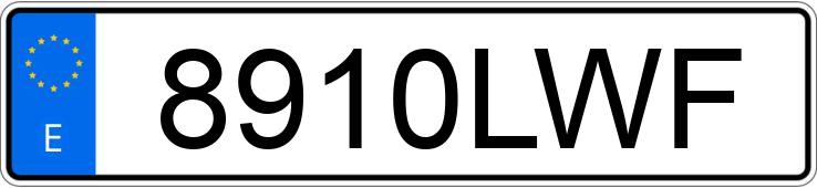 Numer rejestracyjny 8910LWF posiada CUPRA FORMENTOR Numer rejestracyjny 8910LWF posiada CUPRA FORMENTOR