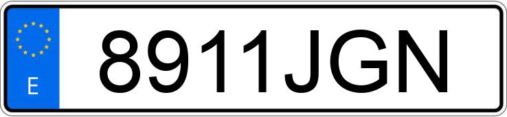 Numer rejestracyjny 8911JGN posiada PEUGEOT 3008 Numer rejestracyjny 8911JGN posiada PEUGEOT 3008