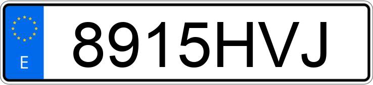 Numer rejestracyjny 8915HVJ posiada PEUGEOT 308