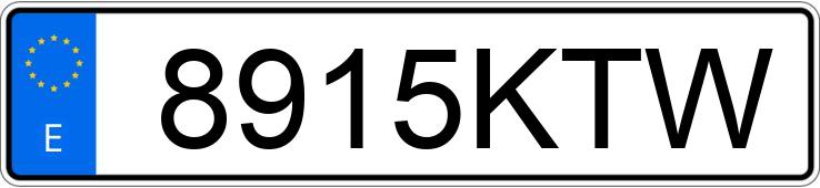 Numer rejestracyjny 8915KTW posiada FORD FOCUS Numer rejestracyjny 8915KTW posiada FORD FOCUS