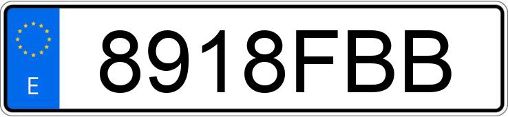 Numer rejestracyjny 8918FBB posiada KIA SORENTO