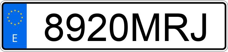 Numer rejestracyjny 8920MRJ posiada AUDI A7 SPORTBACK Numer rejestracyjny 8920MRJ posiada AUDI A7 SPORTBACK