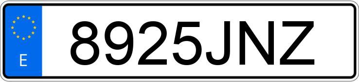 Numer rejestracyjny 8925JNZ posiada AUDI A6 Numer rejestracyjny 8925JNZ posiada AUDI A6