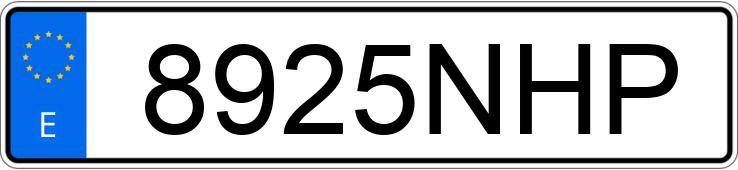 Numer rejestracyjny 8925NHP posiada TOYOTA COROLLA Numer rejestracyjny 8925NHP posiada TOYOTA COROLLA