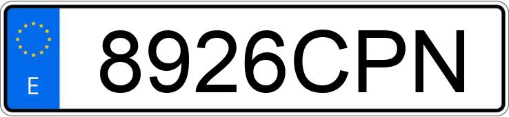 Numer rejestracyjny 8926CPN posiada FORD FOCUS Numer rejestracyjny 8926CPN posiada FORD FOCUS