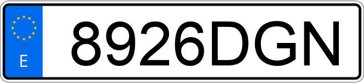 Numer rejestracyjny 8926DGN posiada KIA PICANTO Numer rejestracyjny 8926DGN posiada KIA PICANTO