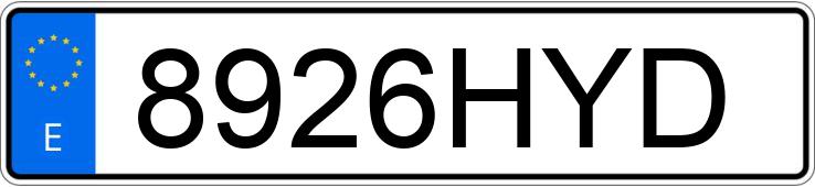 Numer rejestracyjny 8926HYD posiada MASH SEVENTY FIVE