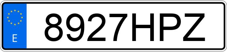 Numer rejestracyjny 8927HPZ posiada VOLKSWAGEN CROSSGOLF Numer rejestracyjny 8927HPZ posiada VOLKSWAGEN CROSSGOLF