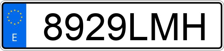 Numer rejestracyjny 8929LMH posiada MERCEDES GLB (247)