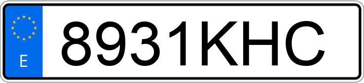 Numer rejestracyjny 8931KHC posiada BMW SERIE 3 Numer rejestracyjny 8931KHC posiada BMW SERIE 3