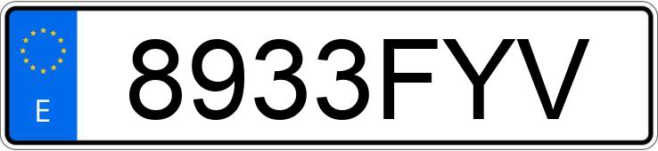 Numer rejestracyjny 8933FYV posiada SSANGYONG/KGM KYRON Numer rejestracyjny 8933FYV posiada SSANGYONG/KGM KYRON