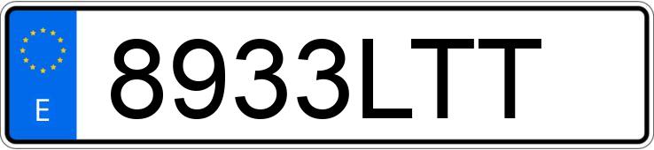 Numer rejestracyjny 8933LTT posiada SEAT ARONA Numer rejestracyjny 8933LTT posiada SEAT ARONA