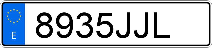 Numer rejestracyjny 8935JJL posiada MERCEDES VITO Numer rejestracyjny 8935JJL posiada MERCEDES VITO