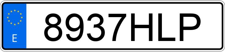 Numer rejestracyjny 8937HLP posiada BMW SERIE 3 Numer rejestracyjny 8937HLP posiada BMW SERIE 3