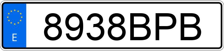 Numer rejestracyjny 8938BPB posiada VOLVO S60 Numer rejestracyjny 8938BPB posiada VOLVO S60