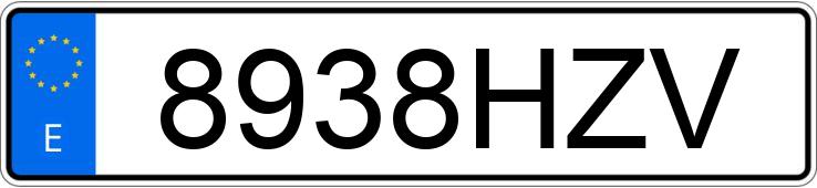 Numer rejestracyjny 8938HZV posiada VOLKSWAGEN SHARAN Numer rejestracyjny 8938HZV posiada VOLKSWAGEN SHARAN