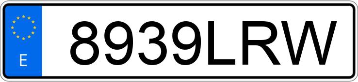 Numer rejestracyjny 8939LRW posiada SEAT LEON Numer rejestracyjny 8939LRW posiada SEAT LEON