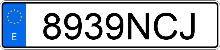 Numer rejestracyjny 8939NCJ posiada MERCEDES C (204) Numer rejestracyjny 8939NCJ posiada MERCEDES C (204)