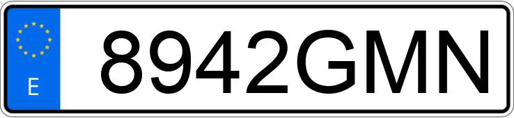 Numer rejestracyjny 8942GMN posiada BMW SERIE 1 Numer rejestracyjny 8942GMN posiada BMW SERIE 1