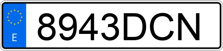 Numer rejestracyjny 8943DCN posiada AUDI A6 Numer rejestracyjny 8943DCN posiada AUDI A6