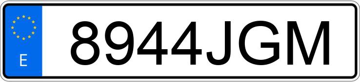 Numer rejestracyjny 8944JGM posiada CITROEN BERLINGO Numer rejestracyjny 8944JGM posiada CITROEN BERLINGO