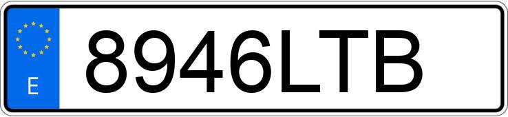 Numer rejestracyjny 8946LTB posiada FIAT TIPO