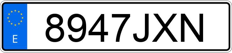 Numer rejestracyjny 8947JXN posiada JEEP RENEGADE