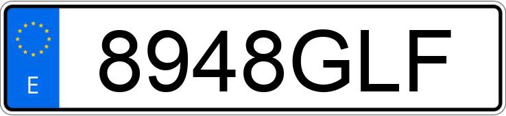 Numer rejestracyjny 8948GLF posiada FIAT PUNTO Numer rejestracyjny 8948GLF posiada FIAT PUNTO