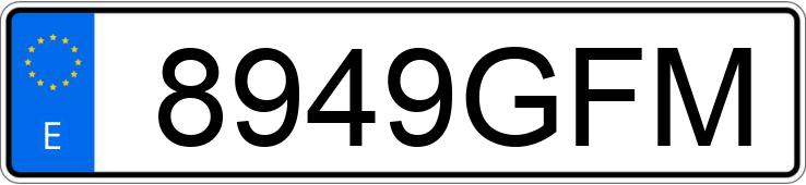 Numer rejestracyjny 8949GFM posiada VOLKSWAGEN TOUAREG Numer rejestracyjny 8949GFM posiada VOLKSWAGEN TOUAREG