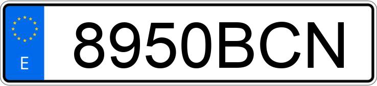 Numer rejestracyjny 8950BCN posiada RENAULT MEGANE Numer rejestracyjny 8950BCN posiada RENAULT MEGANE